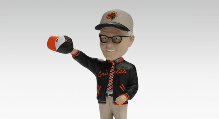 Bobblehead of Orioles owner David Rubenstein