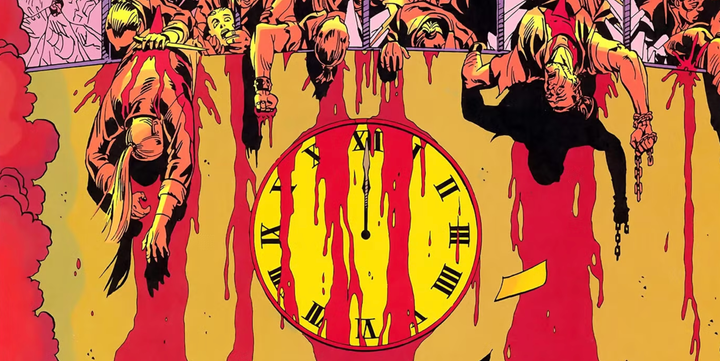 Doomsday Clock from "Watchmen"